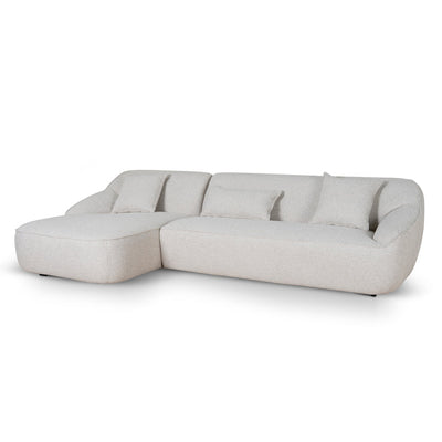 Left Chaise Sofa - Coral Beige