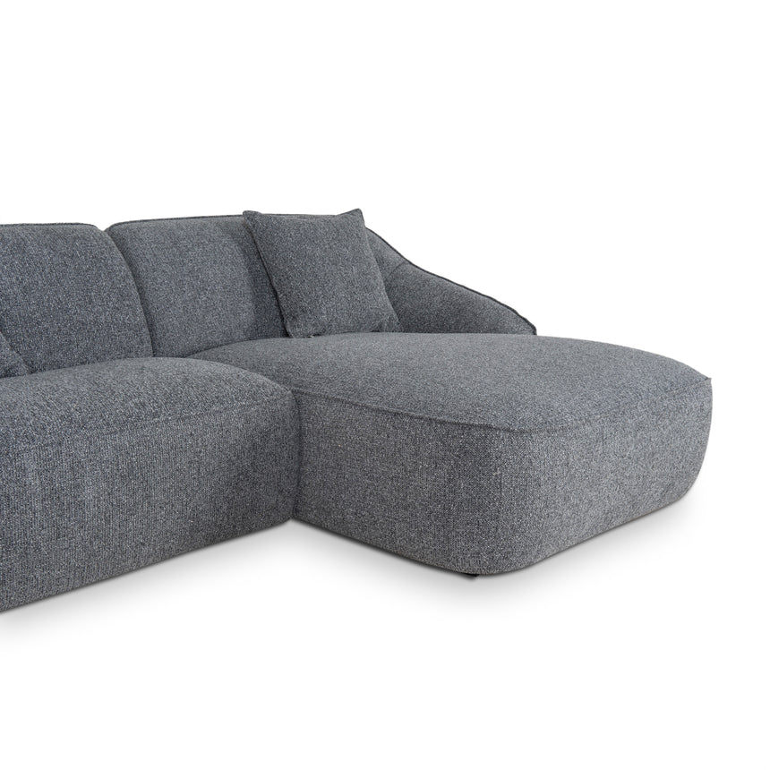 Right Chaise Sofa - Coral Charcoal