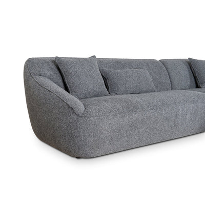 Right Chaise Sofa - Coral Charcoal