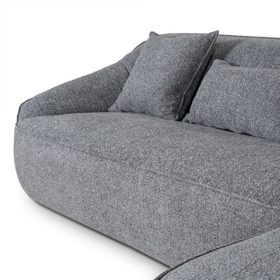 Right Chaise Sofa - Coral Charcoal