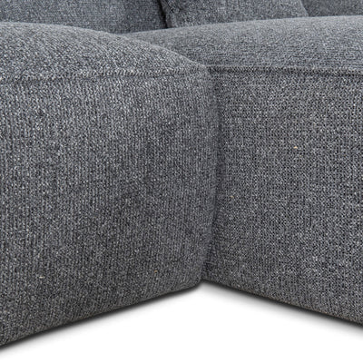 Right Chaise Sofa - Coral Charcoal