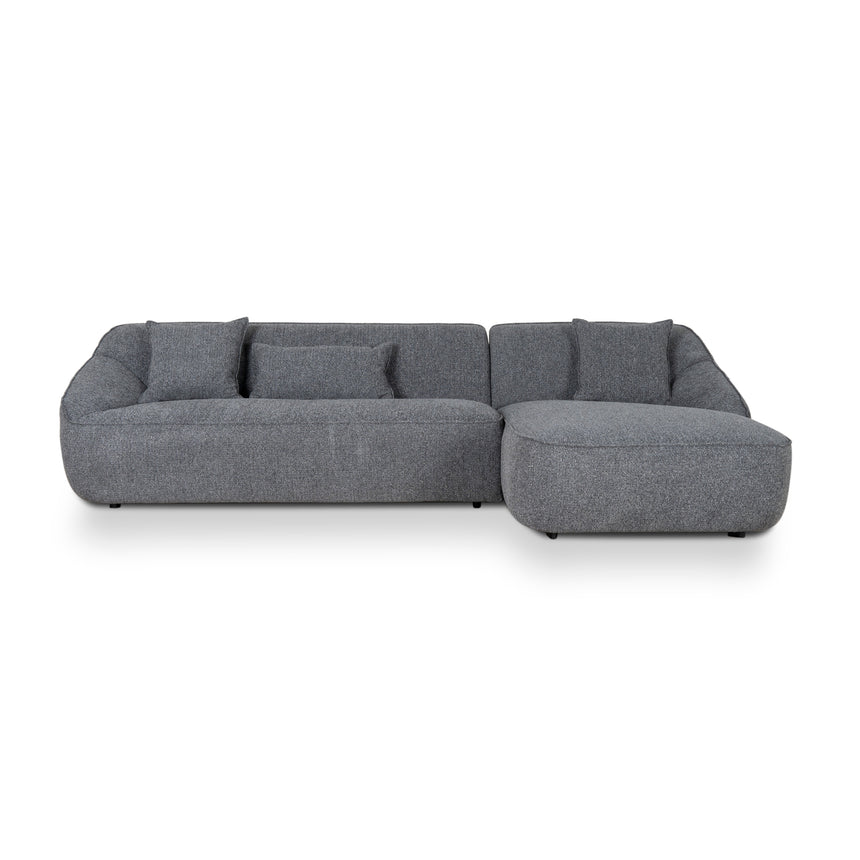 Right Chaise Sofa - Coral Charcoal