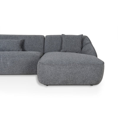 Right Chaise Sofa - Coral Charcoal