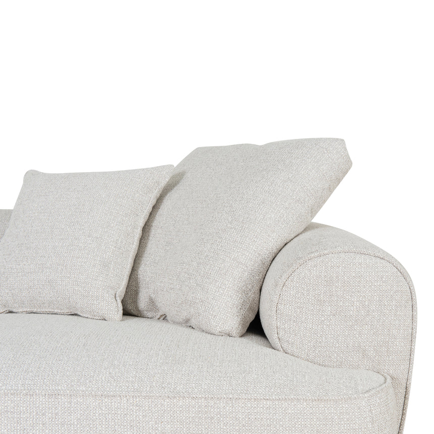 Left Chaise Sofa - Coral Beige