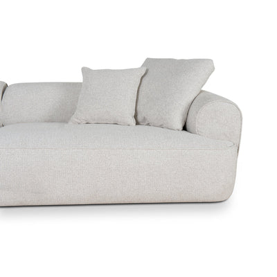 Left Chaise Sofa - Coral Beige