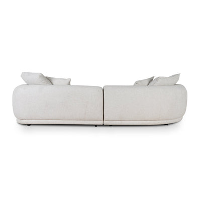 Left Chaise Sofa - Coral Beige