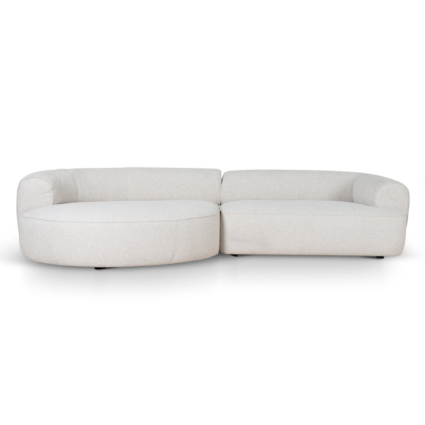 Left Chaise Sofa - Coral Beige