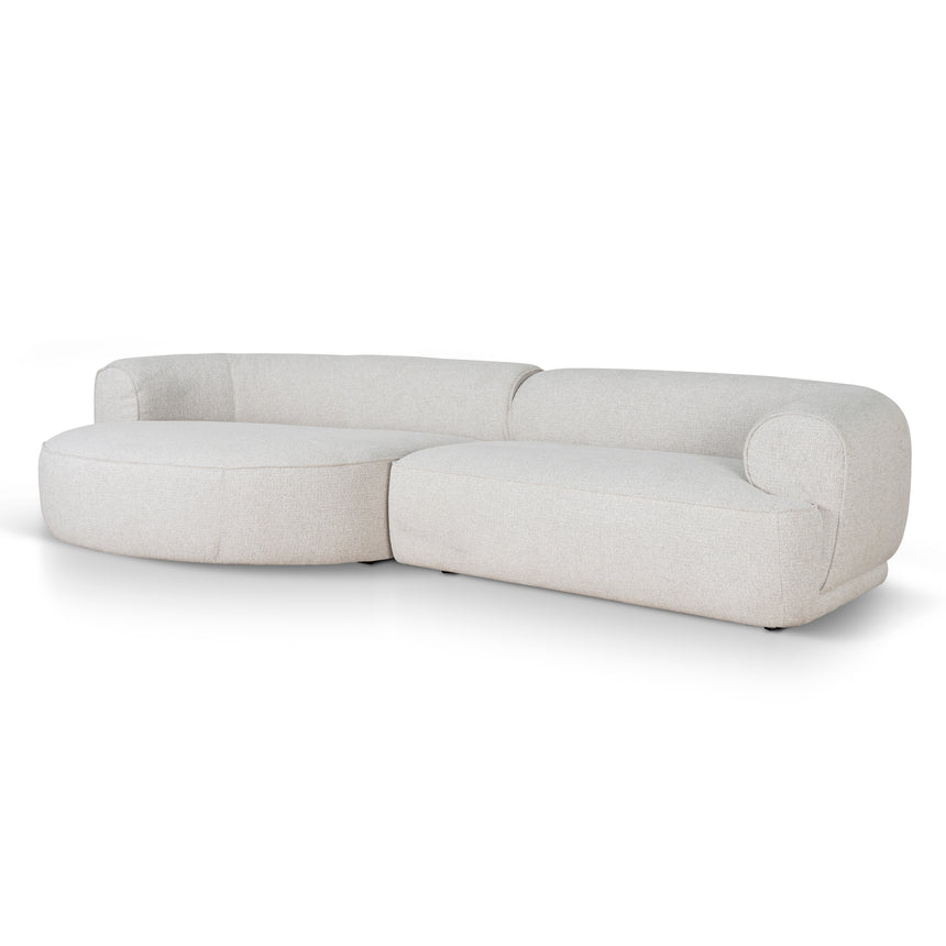 Left Chaise Sofa - Coral Beige