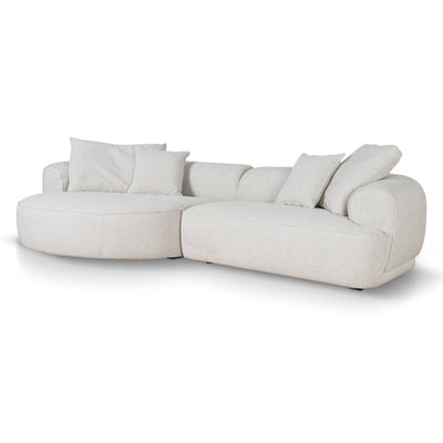 Left Chaise Sofa - Coral Beige