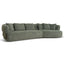Right Chaise Sofa - Pale Beige