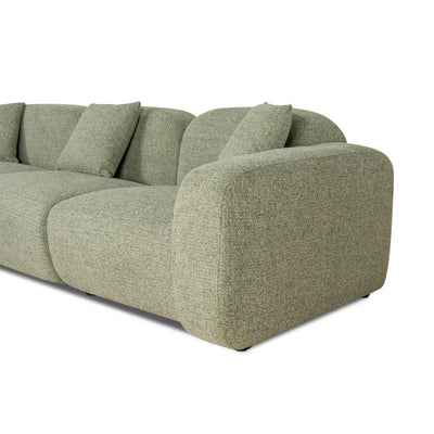 4 Seater Sofa - Coral Light Green