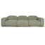 4 Seater Sofa - Coral Light Green