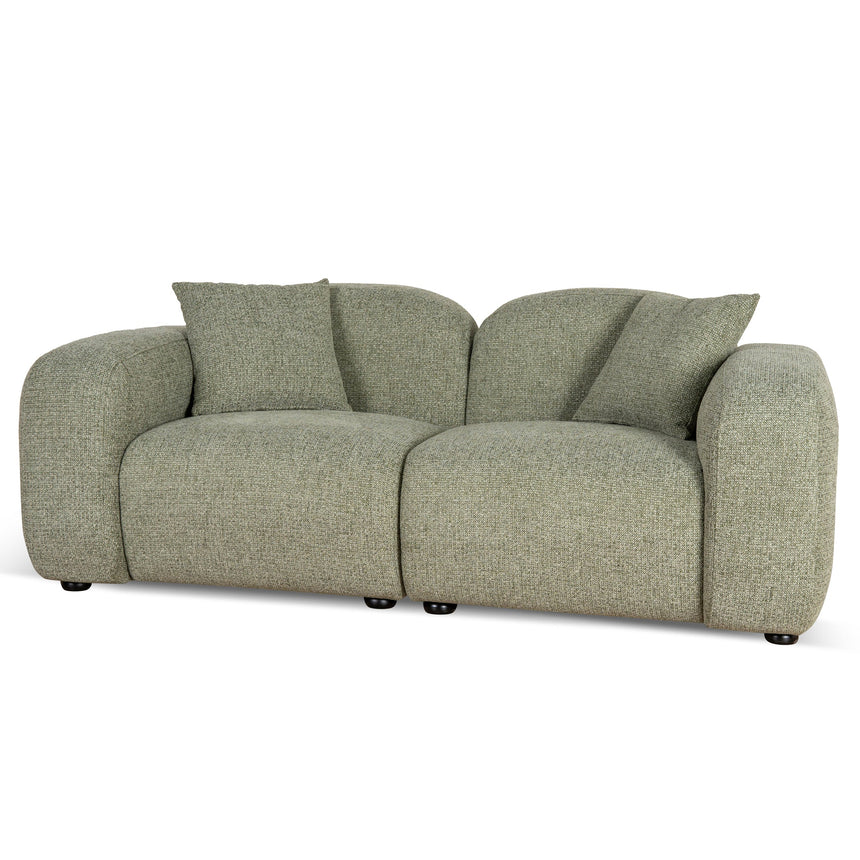 2 Seater Sofa - Coral Light Green