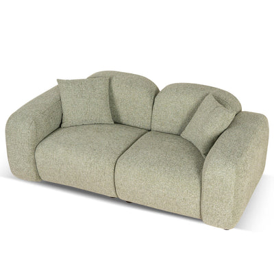 2 Seater Sofa - Coral Light Green