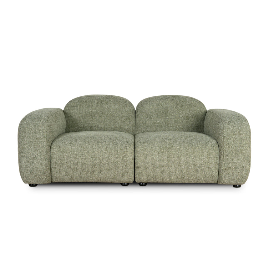 2 Seater Sofa - Coral Light Green