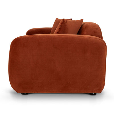 3 Seater Sofa - Rustic Orange