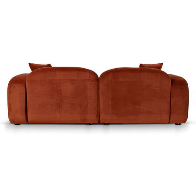 3 Seater Sofa - Rustic Orange