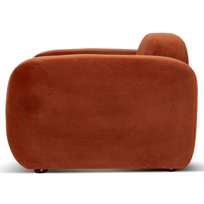 Armchair - Rustic Orange