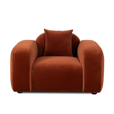 Armchair - Rustic Orange