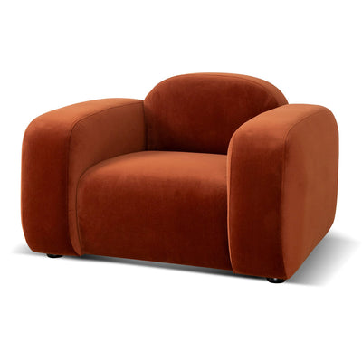 Armchair - Rustic Orange