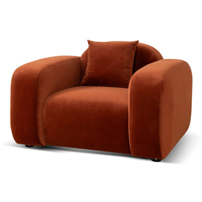 Armchair - Rustic Orange