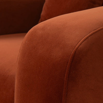 Armchair - Rustic Orange