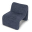 Fabric Lounge Chair - Moss Navy