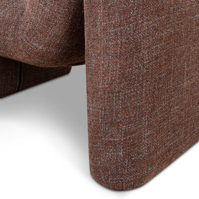 Fabric Lounge Chair - Moss Brown