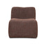 Fabric Lounge Chair - Moss Brown