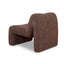 Fabric Lounge Chair - Moss Brown