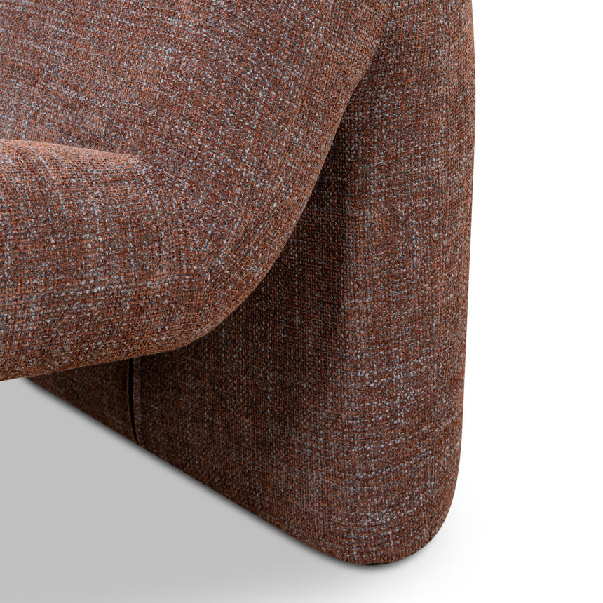 Fabric Lounge Chair - Moss Brown