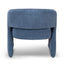 Fabric Armchair - Navy Blue