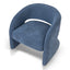 Fabric Armchair - Navy Blue