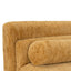 2 Seater Fabric Sofa - Yellow Sand