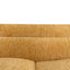 3 Seater Fabric Sofa - Yellow Sand