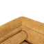 3 Seater Fabric Sofa - Yellow Sand