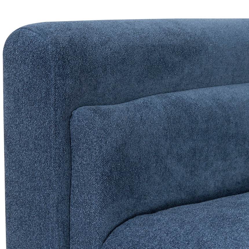 Fabric Armchair - Navy Blue