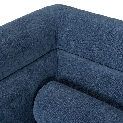 Fabric Armchair - Navy Blue