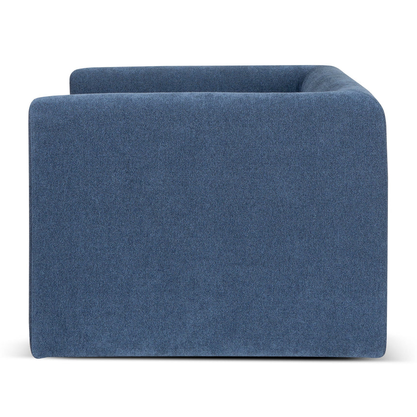 Fabric Armchair - Navy Blue