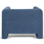 Fabric Armchair - Navy Blue