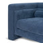 Fabric Armchair - Navy Blue