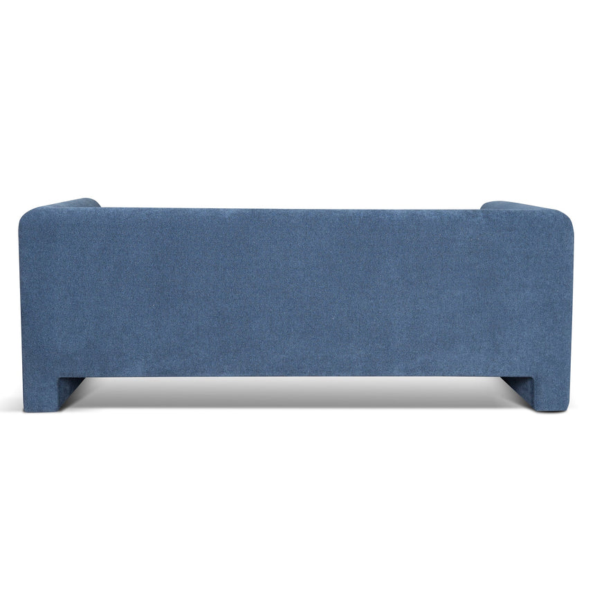 2 Seater Fabric Sofa - Navy Blue