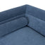 3 Seater Fabric Sofa - Navy Blue