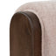 Walnut Armchair - Blush Linen