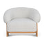 Armchair - Off White Boucle