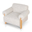 Fabric Armchair - Sand Beige