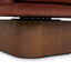 Fabric Swivel Armchair - Soft Rust