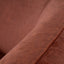 Fabric Swivel Armchair - Soft Rust