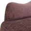 Fabric Armchair - Plum