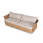Outdoor 3 Seater Sofa - Natural Taupe
